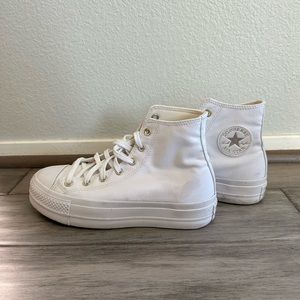 Chuck Taylor® All Star® Lift High Top Platform Sneaker (Women) - Size 8M